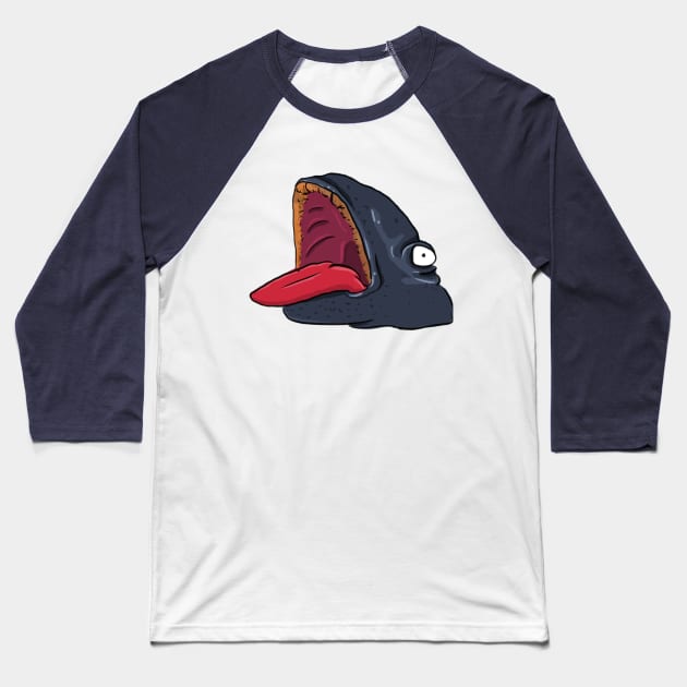 Whale Baseball T-Shirt by Joeytee